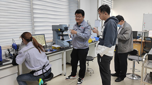 庆祝山东科技大学学生云端实习在青岛丰东成功举办