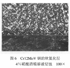 Cr12MoV软氮化金相组织图片